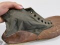 Paar Kletter- oder Hüttenschuhe für Gebirgstruppen der Wehrmacht. Kammerstücke in gutem Zustand, ungereinigt