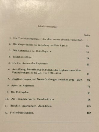 "Geschichte des Kavallerie-Regiments 8 -...