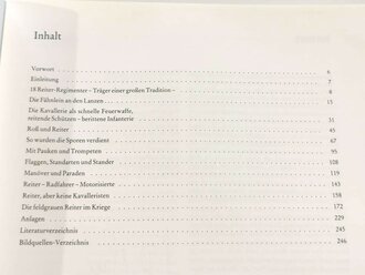 "Die feldgrauen Reiter - Die berittenen und bespannten Truppen in Reichswehr und Wehrmacht", 246 Seiten, gebraucht