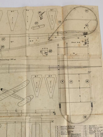 "Bauplan-Sammlung erprobter Flugmodelle Nr. 2 Segelflugmodell Baby" gebraucht