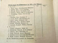 Deutsche Schwimm-Meisterschaften 1935 am 10. und 11. August in Plauen Programm, 31 Seiten, über A5