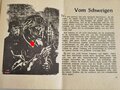 Der Schulungsbrief, 15. Folge 1944, 16 Seiten, Feldpostausgabe