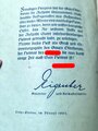 "Oberdonau die Heimat des Führers", den im Gau wohnenden Deutschen aus Bessarabien gewidmet, Jänner 1941, 30 Seiten, DIN A5