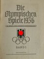 "Olympia 1936" - Band 1 Die Olympischen Spiele 1936 in Berlin und Garmisch-Partenkirchen, 127 Seiten, komplett