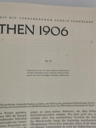 "Olympia 1936" - Band 1 Die Olympischen Spiele 1936 in Berlin und Garmisch-Partenkirchen,  keine Bilder eingeklebt!, 127 Seiten, stockfleckig