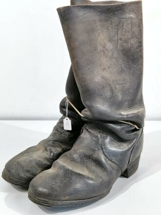Paar Stiefel für Mannschaften der Wehrmacht. Ungereinigtes Paar, Sohlenlänge 28,5cm