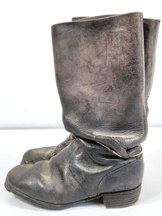 Paar Stiefel für Mannschaften der Wehrmacht. Ungereinigtes Paar, Sohlenlänge 28,5cm