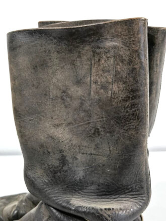 Paar Stiefel für Mannschaften der Wehrmacht. Ungereinigtes Paar, Sohlenlänge 28,5cm