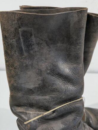 Paar Stiefel für Mannschaften der Wehrmacht. Ungereinigtes Paar, Sohlenlänge 28,5cm