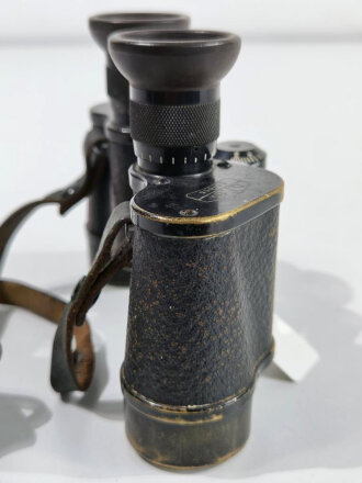 Kaiserreich und 1.Weltkrieg, Doppelfernrohr 6x von Carl Zeiss Jena. Kammerstück in gutem Zustand