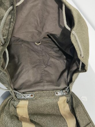 Rucksack Schweiz, getragenes Stück datiert 1967