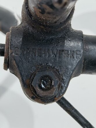 Express Lenker für ein Truppenfahrrad der Wehrmacht, Originallack, ungereinigtes Stück