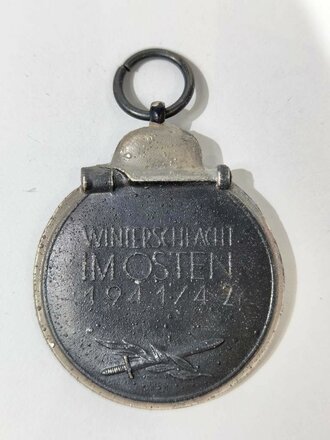 Medaille " Winterschlacht im Osten" 1941/42 mit Hersteller 100 für Rudolf Wächtler & Lange, Mittweida