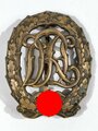 Deutsches Reichsportabzeichen DRL in Bronze. Schöner Zustand. Hersteller Wernstein Jena
