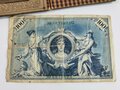 Kriegs Banknotentasche 1914 1915, guter Zustand