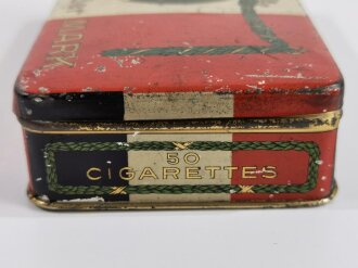 Blechdose "Graf von der Mark" 50 Cigarettes Juwel Dresden