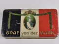 Blechdose "Graf von der Mark" 50 Cigarettes Juwel Dresden