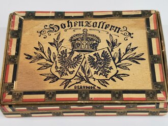 Holzschachtel für Zigarren "Hohenzollern"