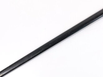 Scheide für einen Degen, Originallack, Gesamtlänge 83cm, Mundblech innen gemessen 23,7mm