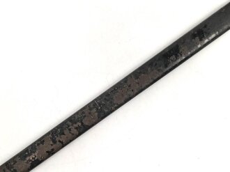 Scheide für einen Infanterie Offizierdegen IOD89. Originallack, Gesamtlänge 79cm