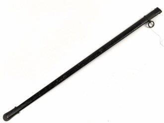 Scheide für einen Infanterie Offizierdegen IOD89. Originallack, Gesamtlänge 79cm