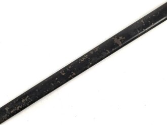 Scheide für einen Infanterie Offizierdegen IOD89. Originallack, Gesamtlänge 79cm