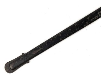 Scheide für einen Infanterie Offizierdegen IOD89. Originallack, Gesamtlänge 79cm