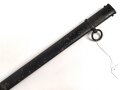 Scheide für einen Infanterie Offizierdegen IOD89. Originallack, Gesamtlänge 79cm