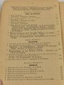 "Der Dientsunterricht im Heere",Ausgabe für den Schützen der Panzerabwehrkompanie, Berlin 1938/39, 358 Seiten, Einband fleckig