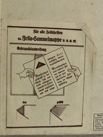 Sammelmappe "Die Jungenschaft" Blätter für Heimabend-Gestaltung im Deutschen Jungvolk,  keine Hefte! nur Mappe