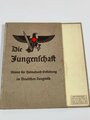 Sammelmappe "Die Jungenschaft" Blätter für Heimabend-Gestaltung im Deutschen Jungvolk,  keine Hefte! nur Mappe