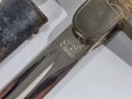 Wehrmacht, Säbel für Offiziere des Heeres. Eickhorn Model1716 "Roon". Scheide Originallack, ungereinigtes Stück