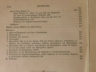  "Geschichte des Grenadier-Regiments König Karl (5. Württembergischen) Nr. 123", Berlin, 1912, 355 Seiten, Übersichtskarte zum Ausklappen