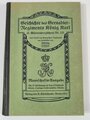  "Geschichte des Grenadier-Regiments König Karl (5. Württembergischen) Nr. 123", Berlin, 1912, 355 Seiten, Übersichtskarte zum Ausklappen