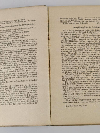 "Mit den Olgadragonern im Weltkrieg", Stuttgart, 1920, 262 Seiten, 3 Übersichtskarten und 19 Skizzen