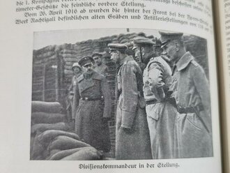 "Das Grenadier-Regiment Königin Olga (1.Württ.) Nr. 119  im Weltkrieg 1914-18", Stuttgart, 1927, 344 Seiten, 60 Skizzen im Anhang