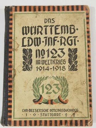 "Württembergisches Landw.-Inf.-Regiment Nr. 123...