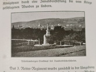 Württemberg " Die ersten 100 Jahre des Ulanenregiments König Wilhelm I. (2.Württ.) Nr. 20", Stuttgart, 255 Seiten, ausklappbare Karte im Anhang , Buchrücken geklebt