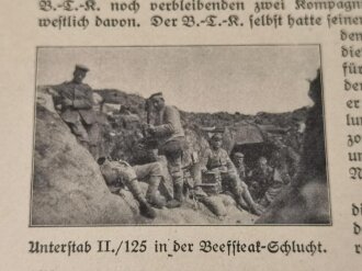 Württemberg "Das Infanterie-Regiment "Kaiser Friedrich, König von Preußen (7.Württ.) Nr. 25 im Weltkrieg 1914-18", Stuttgart, 1923, 278 Seiten, 71 Skizzen und 2 Ansichtsskizzen im Anhang, Einband etwas lose