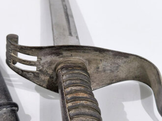 Säbel für Berittene ,Hersteller Weyersberg Solingen,  ungereinigtes Stück