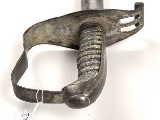 Säbel ohne Scheide ,Hersteller Weyersberg Solingen,  ungereinigtes Stück