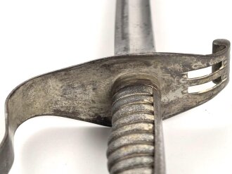 Säbel ohne Scheide ,Hersteller Weyersberg Solingen,  ungereinigtes Stück