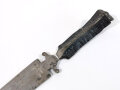 1.Weltkrieg, Messer aus gewaltigem Granatsplitter, Gesamtlänge 44,5cm