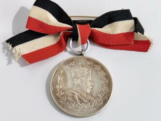 Tragbare Erinnerungsmedaille "Hundertjähr. Geburtsfeier S.M. Kaiser Wilhelm D.G 22. März 1797-1897" 33mm