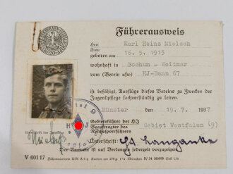 Umfangreicher Papiernachlass eines Hitler Jugend Führers aus Bochum, der bereits 1932 in die Hitlerjugend eintrat.