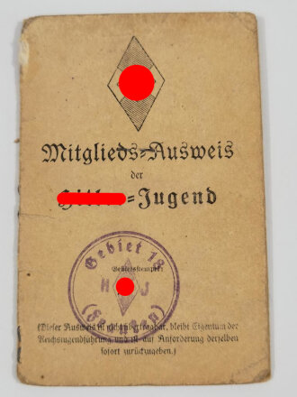 Umfangreicher Nachlass eines Hitler Jugend Streifendienst Führers aus Regensburg