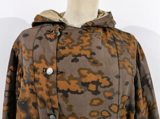 Waffen SS Wintertarnjacke, getragenes, farbfrisches...