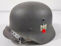 Heer, Stahlhelm Modell 1940. Zusammengehöriges, ungetragenes Stück