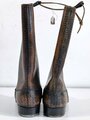 Paar Stiefel für Mannschaften der Wehrmacht, ungetragene Kammerstücke, Sohlenlänge 29,5cm