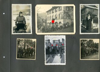 Konvolut Fotos eines Angehörigen der SA, unter anderem Reichsparteitag Nürnberg. Insgesamt 53 Fotos mit Uniformierten